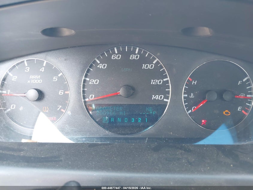 2009 Chevrolet Impala Ls VIN: 2G1WB57K491143391 Lot: 44877447