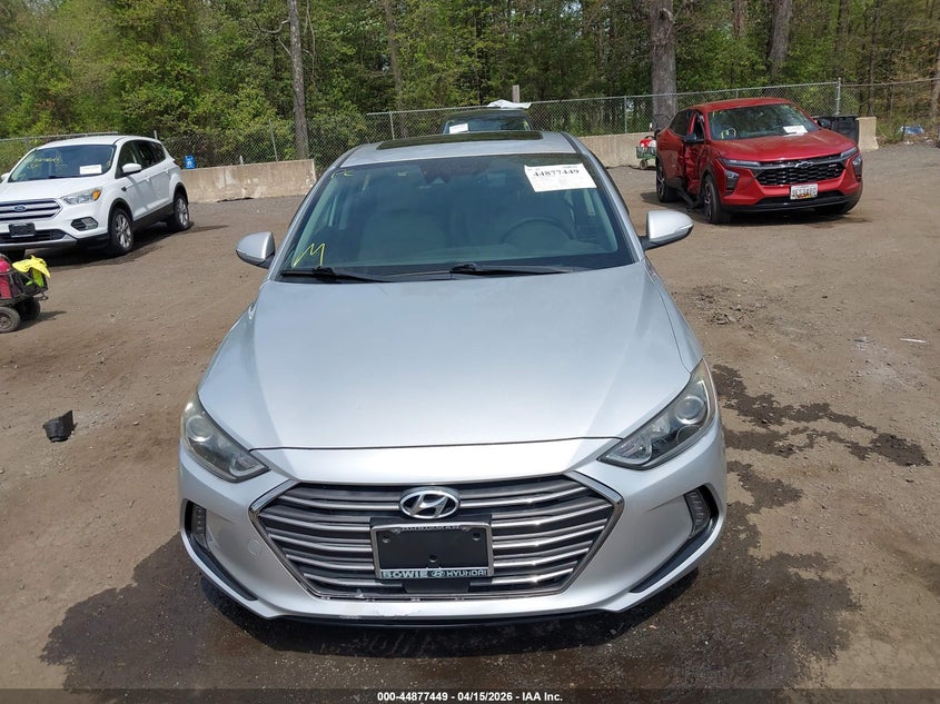 2018 Hyundai Elantra Limited VIN: KMHD84LF6JU452493 Lot: 44877449