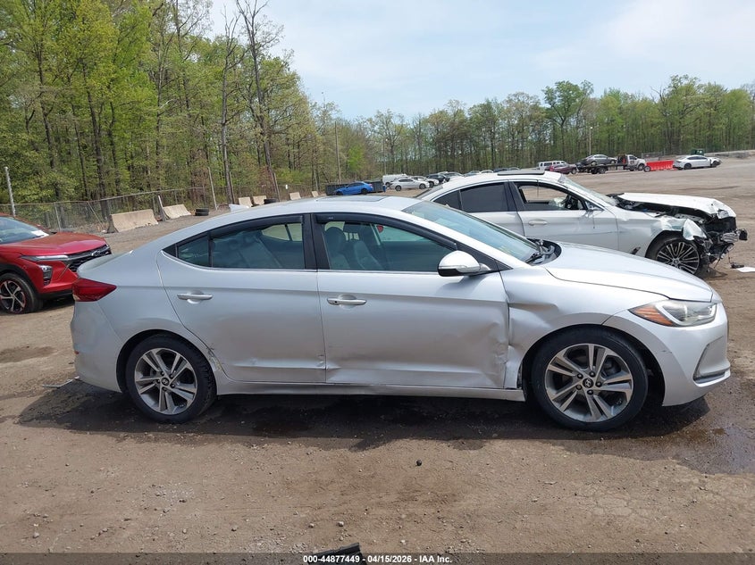 2018 Hyundai Elantra Limited VIN: KMHD84LF6JU452493 Lot: 44877449