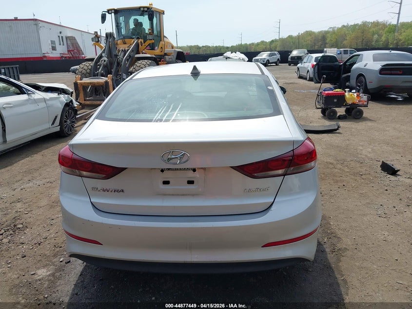 2018 Hyundai Elantra Limited VIN: KMHD84LF6JU452493 Lot: 44877449