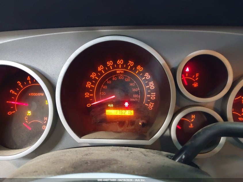 2007 Toyota Tundra Sr5 5.7L V8 VIN: 5TFBV54107X010295 Lot: 44877459