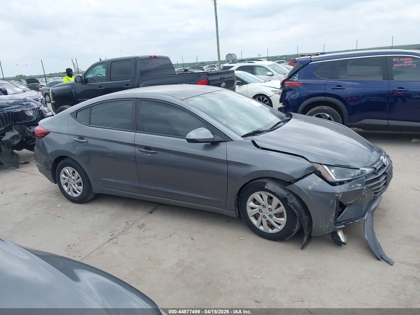 2019 Hyundai Elantra Se VIN: 5NPD74LF9KH491176 Lot: 44877499