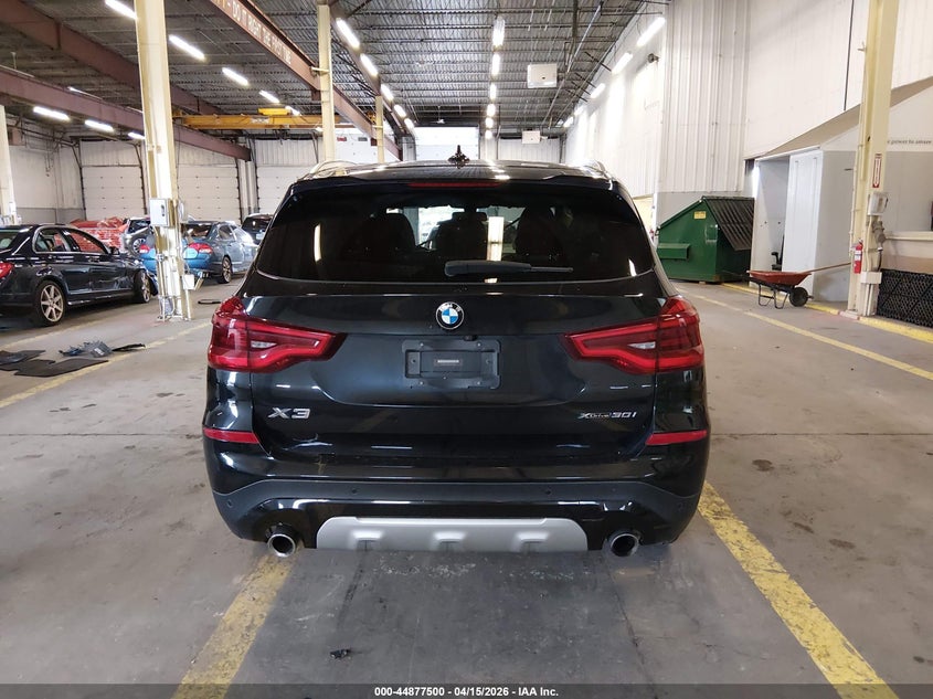2018 BMW X3 xDrive30I VIN: 5UXTR9C58JLD67843 Lot: 44877500
