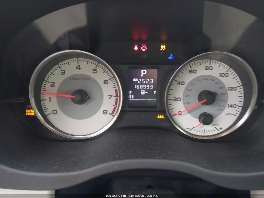 2012 Subaru Impreza 2.0I Sport Limited VIN: JF1GPAS62CH201900 Lot: 44877510