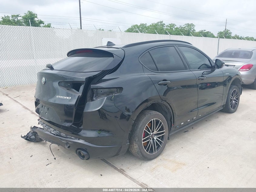 Vin: zaspakbn6n7d38637, lot: 45374845, alfa romeo stelvio veloce ti awd 20224