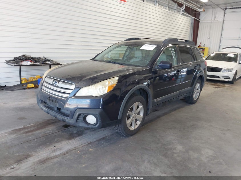 2014 Subaru Outback 2.5 2.5I Limited blue Lot 111044877523 Vin 4S4BRCLC8E3251985