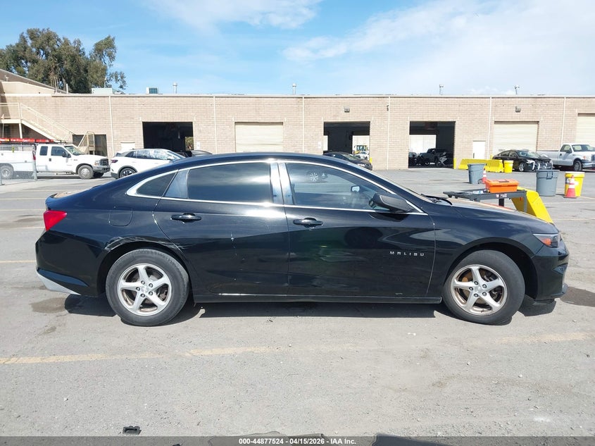2017 Chevrolet Malibu Ls VIN: 1G1ZB5ST6HF186117 Lot: 44877524