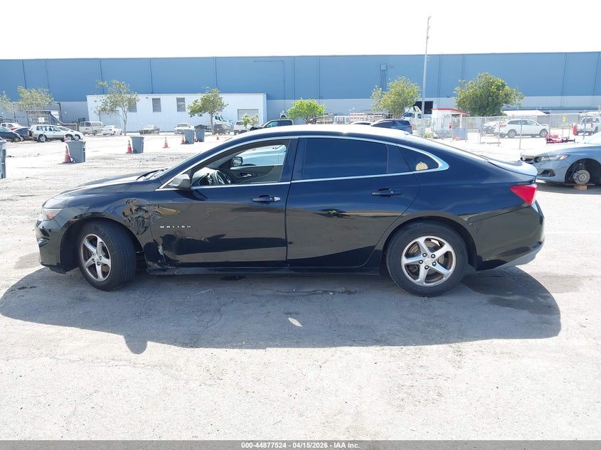 2017 Chevrolet Malibu Ls VIN: 1G1ZB5ST6HF186117 Lot: 44877524