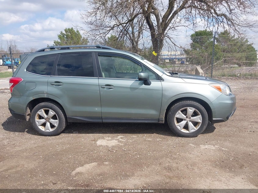 2015 Subaru Forester 2.5I Limited VIN: JF2SJAHC3FH492075 Lot: 44877594