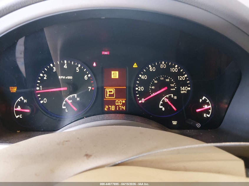 2010 Infiniti Qx56 VIN: 5N3ZA0NF5AN907898 Lot: 44877695