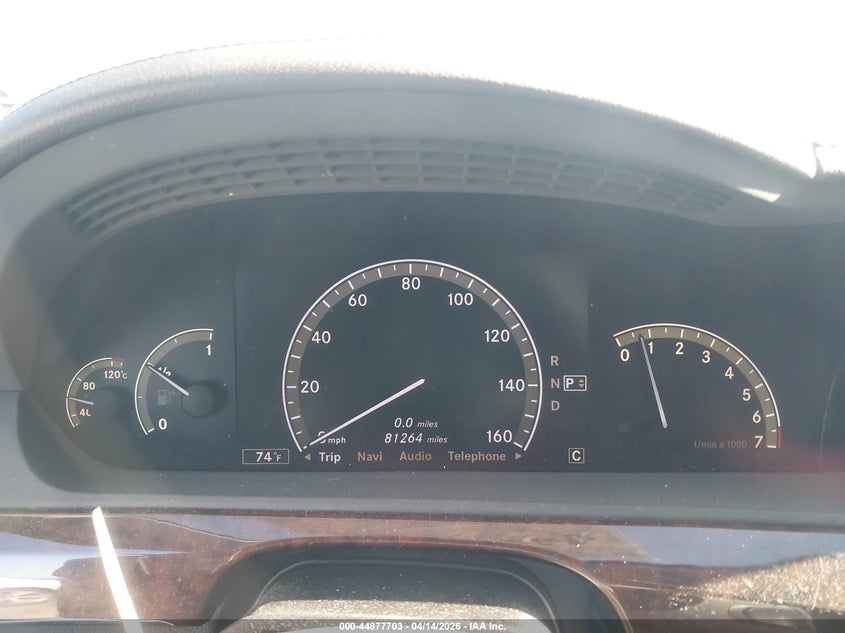 2008 Mercedes-Benz S 550 VIN: WDDNG71X38A221903 Lot: 44877703