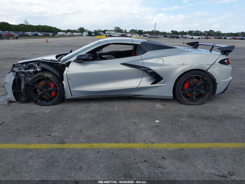 2021 Chevrolet Corvette Stingray Rwd 3Lt VIN: 1G1YC3D48M5108604 Lot: 44877702