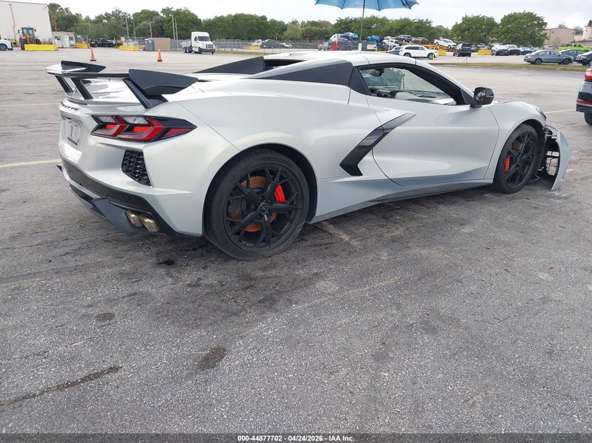Vin: 1g1yc3d48m5108604, lot: 45375034, chevrolet corvette stingray rwd  3lt 20214