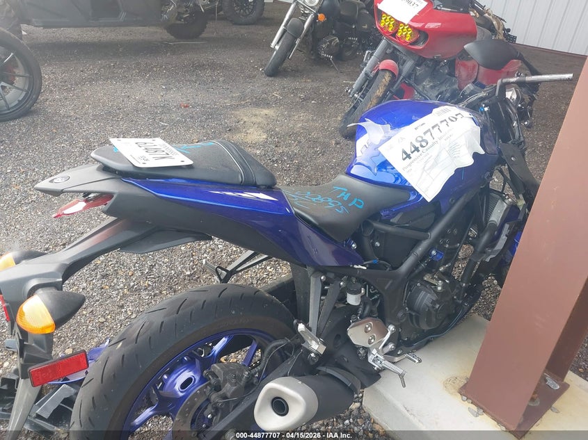 2024 Yamaha Yzfr3 A VIN: MH3RH18Y3RK014820 Lot: 44877707