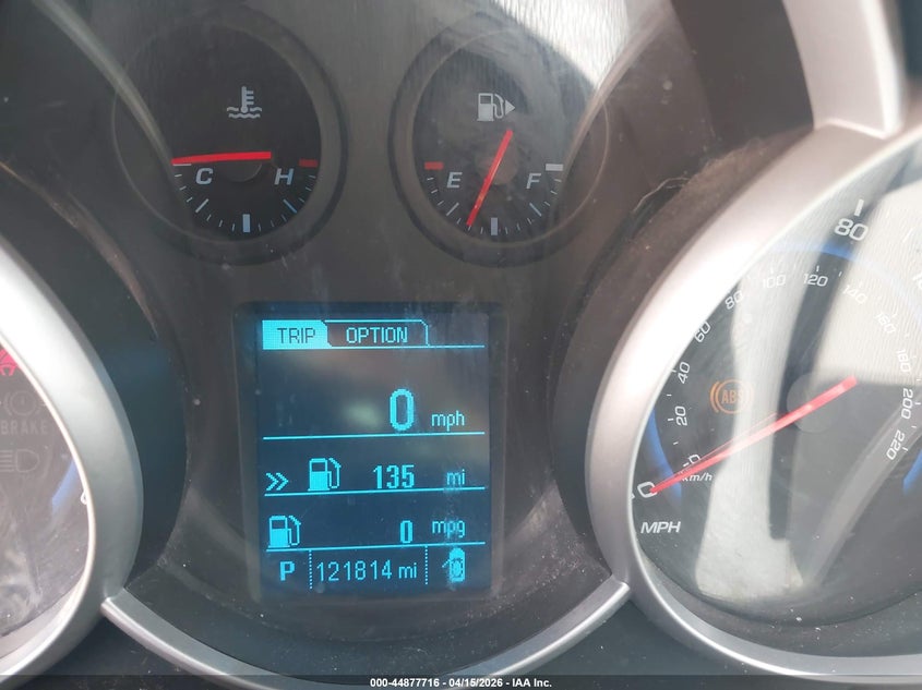 2015 Chevrolet Cruze Ls Auto VIN: 1G1PA5SH9F7264872 Lot: 44877716