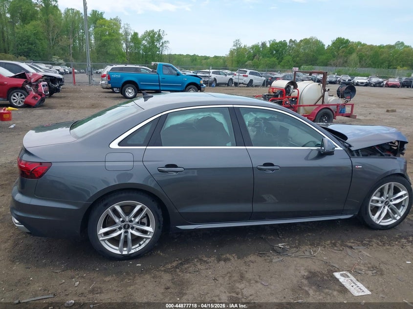 2022 Audi A4 Premium Plus 45 Tfsi S Line Quattro S Tronic VIN: WAUEAAF44NN007446 Lot: 44877718