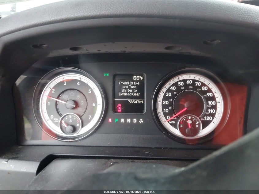 2013 Ram 1500 Tradesman VIN: 1C6RR7FG3DS718184 Lot: 44877732