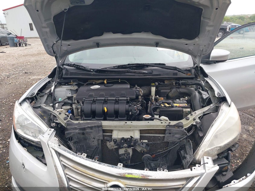 2014 Nissan Sentra Sv VIN: 3N1AB7AP2EL615987 Lot: 44877778