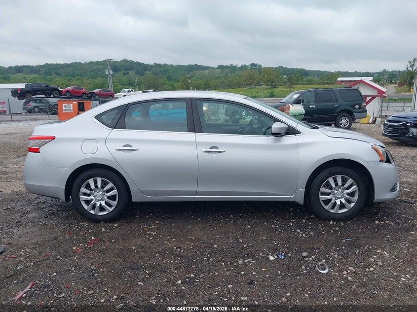2014 Nissan Sentra Sv VIN: 3N1AB7AP2EL615987 Lot: 44877778