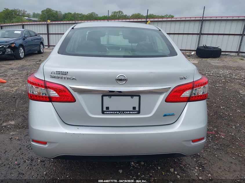 2014 Nissan Sentra Sv VIN: 3N1AB7AP2EL615987 Lot: 44877778