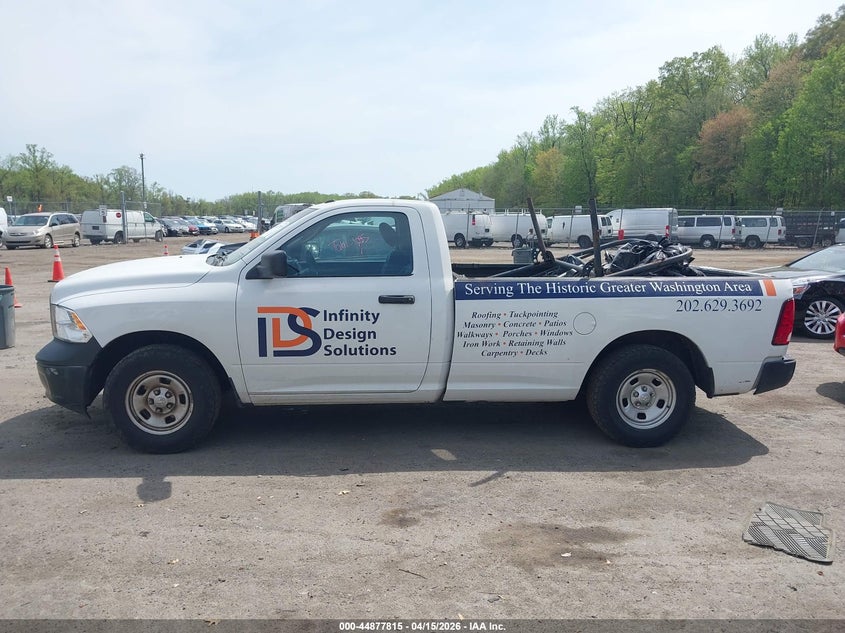 2018 Ram 1500 Tradesman 4X2 8' Box VIN: 3C6JR6DG2JG146103 Lot: 44877815