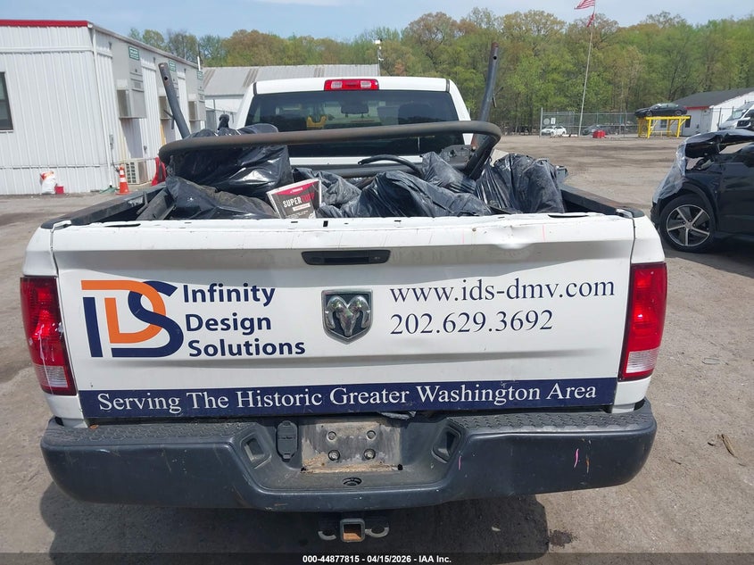 2018 Ram 1500 Tradesman 4X2 8' Box VIN: 3C6JR6DG2JG146103 Lot: 44877815