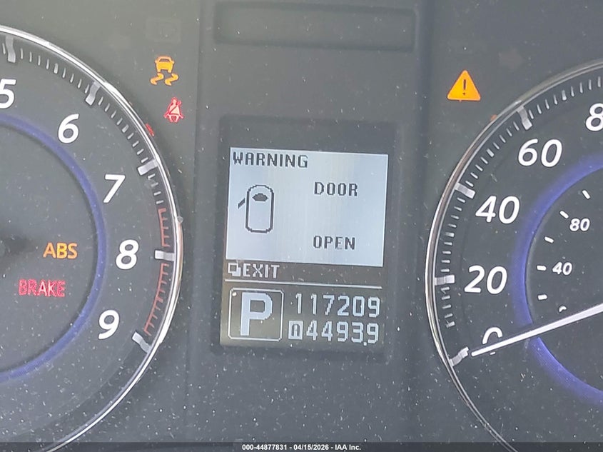 2014 Infiniti Qx70 VIN: JN8CS1MU3EM451731 Lot: 44877831