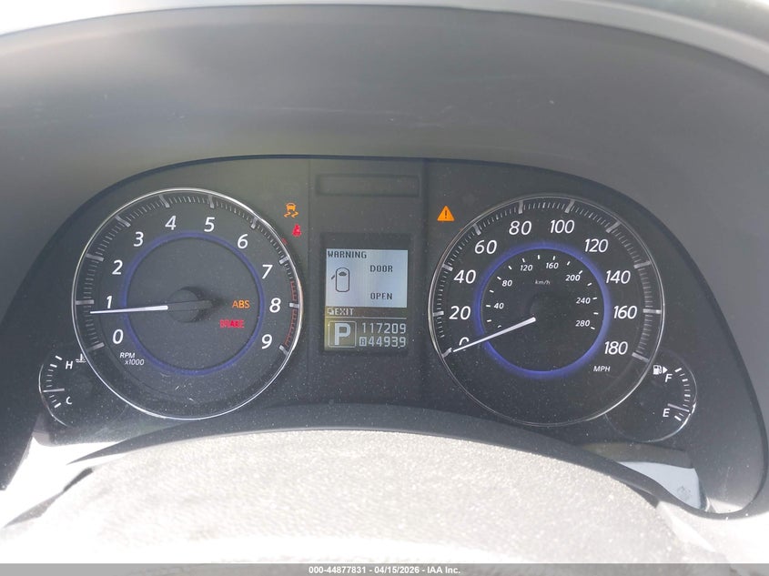 2014 Infiniti Qx70 VIN: JN8CS1MU3EM451731 Lot: 44877831