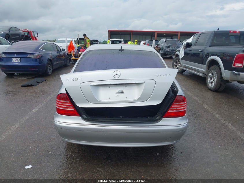 2004 Mercedes-Benz S 430 4Matic VIN: WDBNG83J54A425572 Lot: 44877846