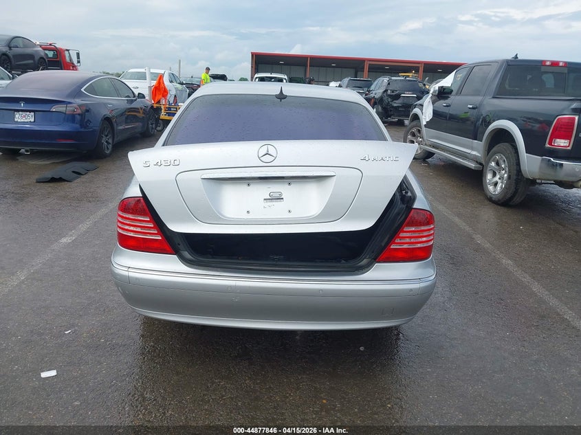 2004 Mercedes-Benz S 430 4Matic VIN: WDBNG83J54A425572 Lot: 44877846