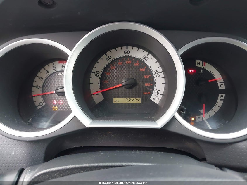 2012 Toyota Tacoma Base V6 VIN: 5TFUU4EN2CX047365 Lot: 44877853