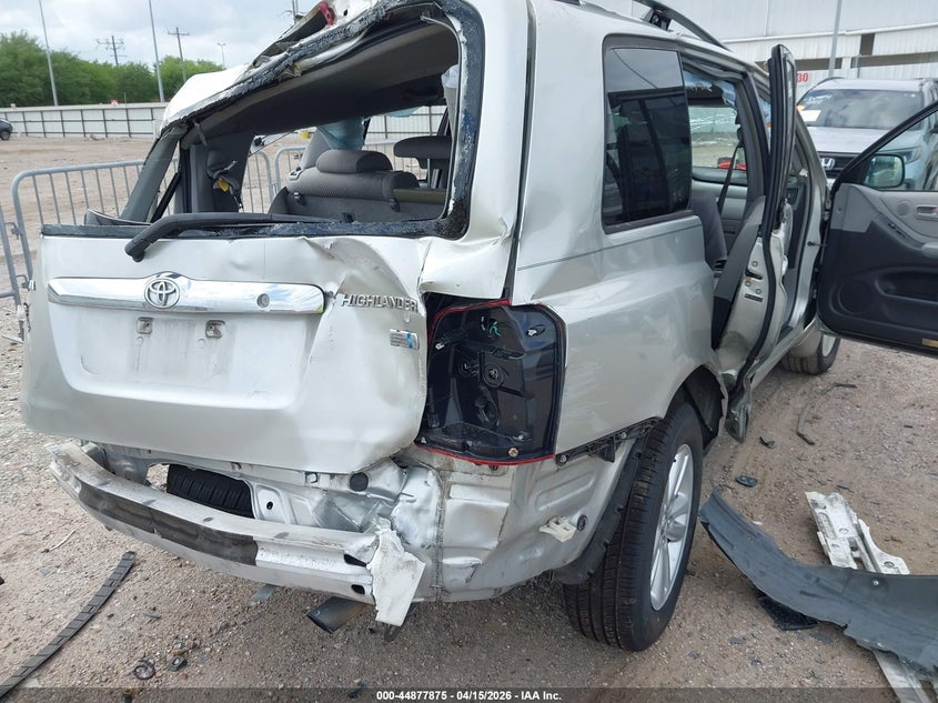 2006 Toyota Highlander Hybrid V6 VIN: JTEDW21A060012835 Lot: 44877875