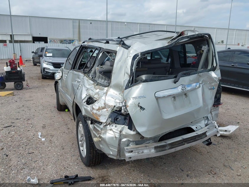 2006 Toyota Highlander Hybrid V6 VIN: JTEDW21A060012835 Lot: 44877875