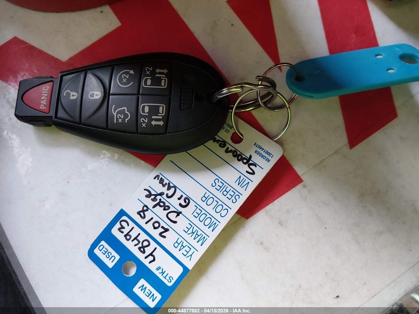 2018 Dodge Grand Caravan Gt VIN: 2C4RDGEG4JR147634 Lot: 44877882