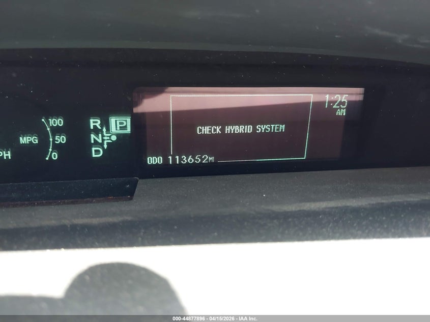 2011 Toyota Prius Four VIN: JTDKN3DU3B1436055 Lot: 44877896