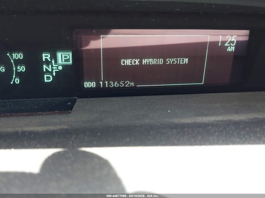 2011 Toyota Prius Four VIN: JTDKN3DU3B1436055 Lot: 44877896