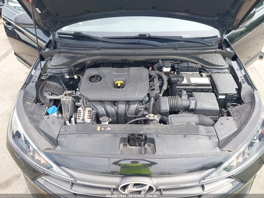 2020 Hyundai Elantra Sel VIN: KMHD84LF7LU086854 Lot: 44877934