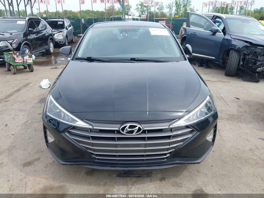2020 Hyundai Elantra Sel VIN: KMHD84LF7LU086854 Lot: 44877934