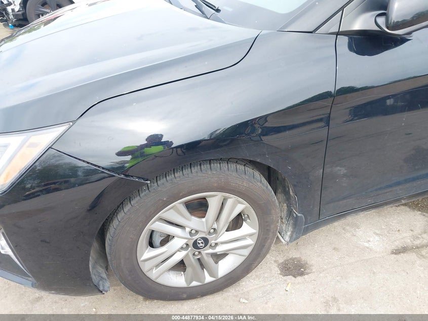 2020 Hyundai Elantra Sel VIN: KMHD84LF7LU086854 Lot: 44877934