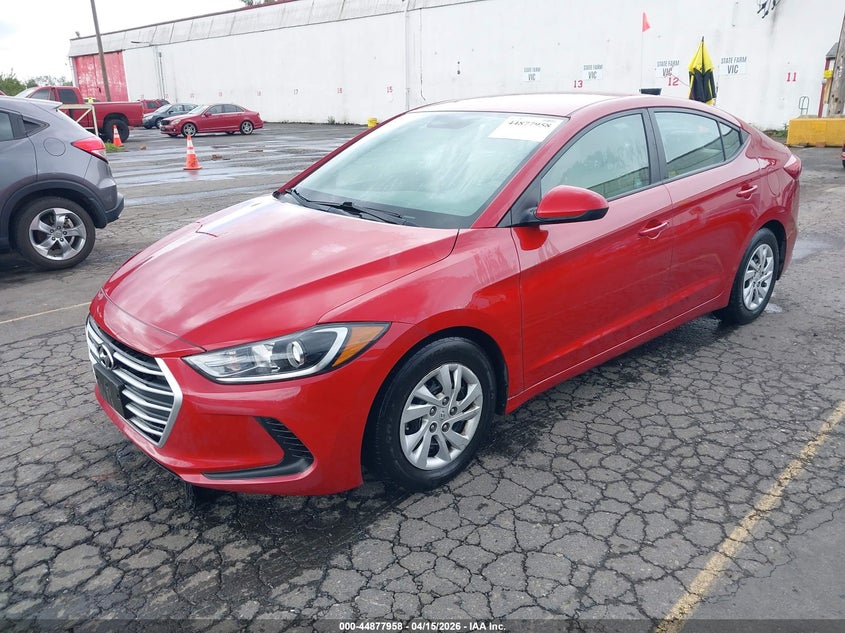 2018 Hyundai Elantra Se 5NPD74LF7JH309232 photo 1