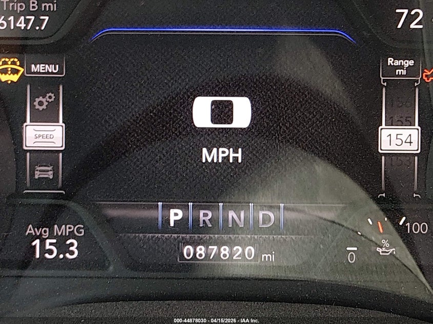 2019 Ram 1500 Laramie 4X4 5'7 Box VIN: 1C6SRFJT3KN887522 Lot: 44878030