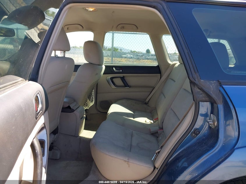 2007 Subaru Outback 2.5I VIN: 4S4BP61C077321341 Lot: 44878099