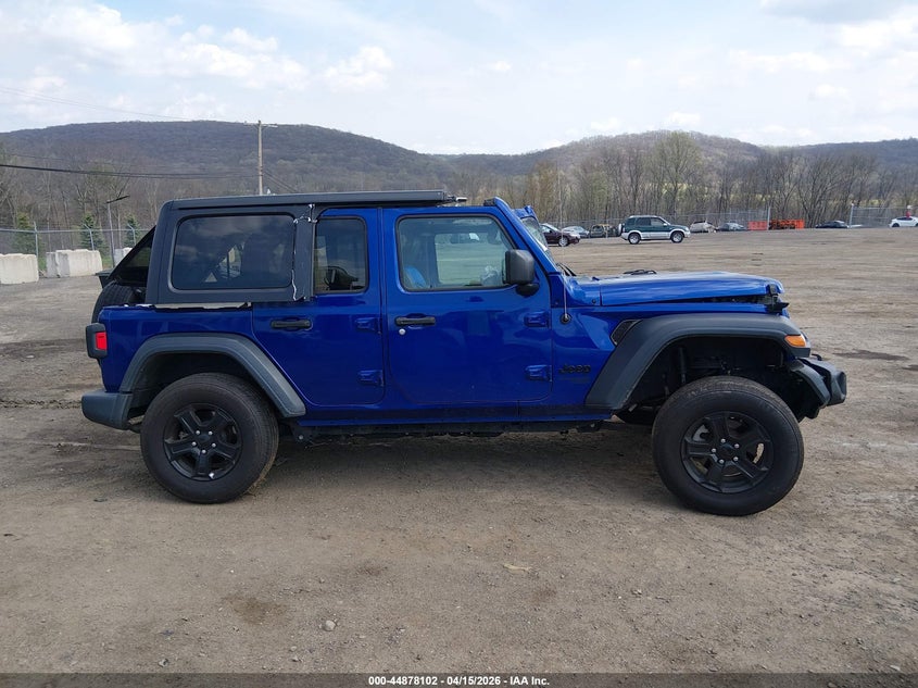 2018 Jeep Wrangler Unlimited Sport S 4X4 VIN: 1C4HJXDGXJW279603 Lot: 44878102