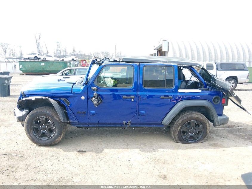 2018 Jeep Wrangler Unlimited Sport S 4X4 VIN: 1C4HJXDGXJW279603 Lot: 44878102