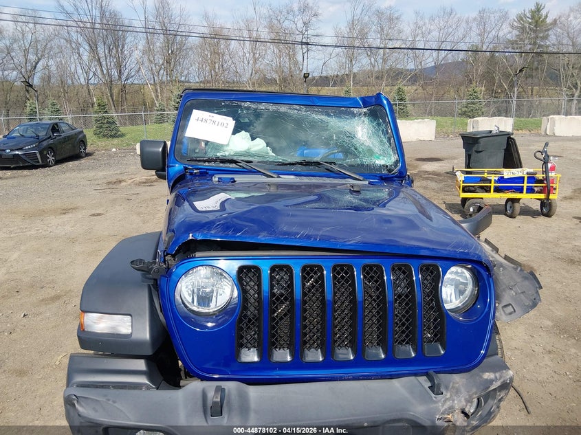 2018 Jeep Wrangler Unlimited Sport S 4X4 VIN: 1C4HJXDGXJW279603 Lot: 44878102