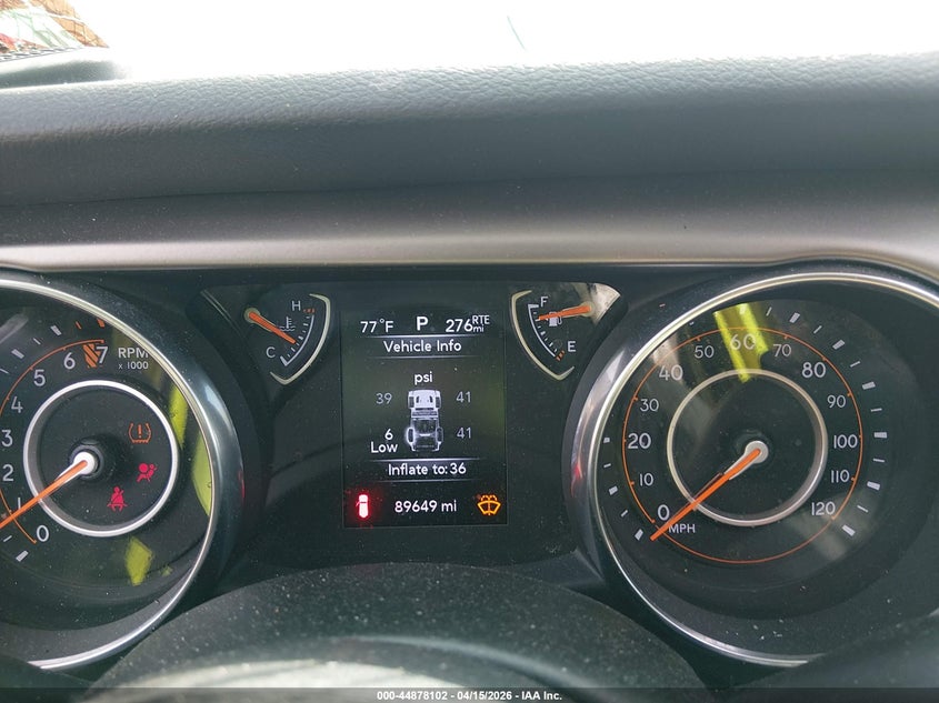 2018 Jeep Wrangler Unlimited Sport S 4X4 VIN: 1C4HJXDGXJW279603 Lot: 44878102