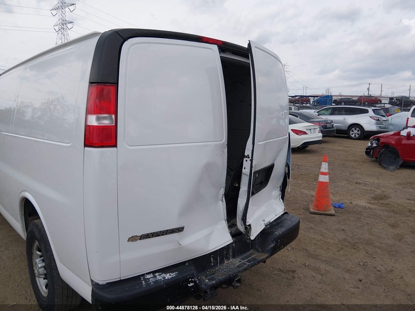 2021 Chevrolet Express Cargo Rwd 2500 Regular Wheelbase Wt VIN: 1GCWGAF73M1189422 Lot: 44878126