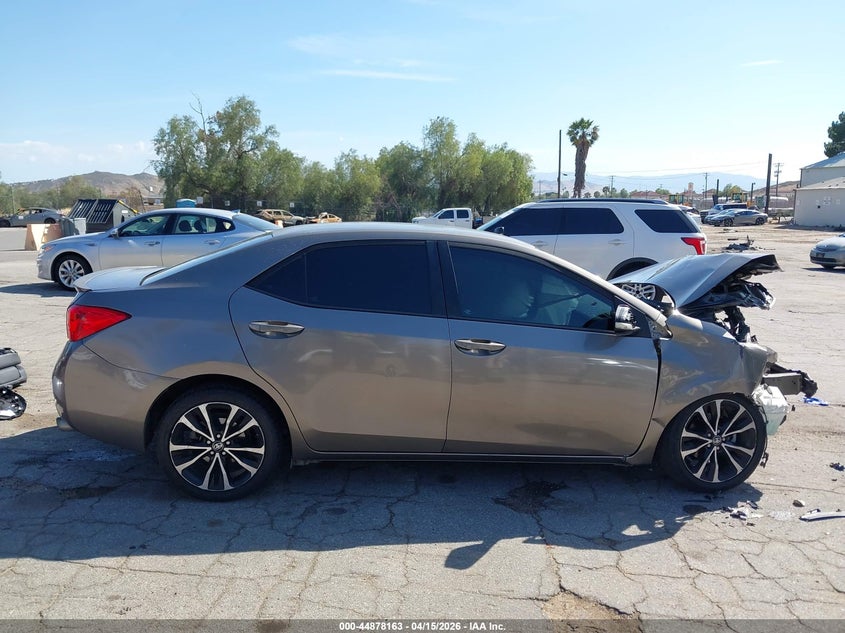 2017 Toyota Corolla Se VIN: 5YFBURHE6HP593348 Lot: 44878163