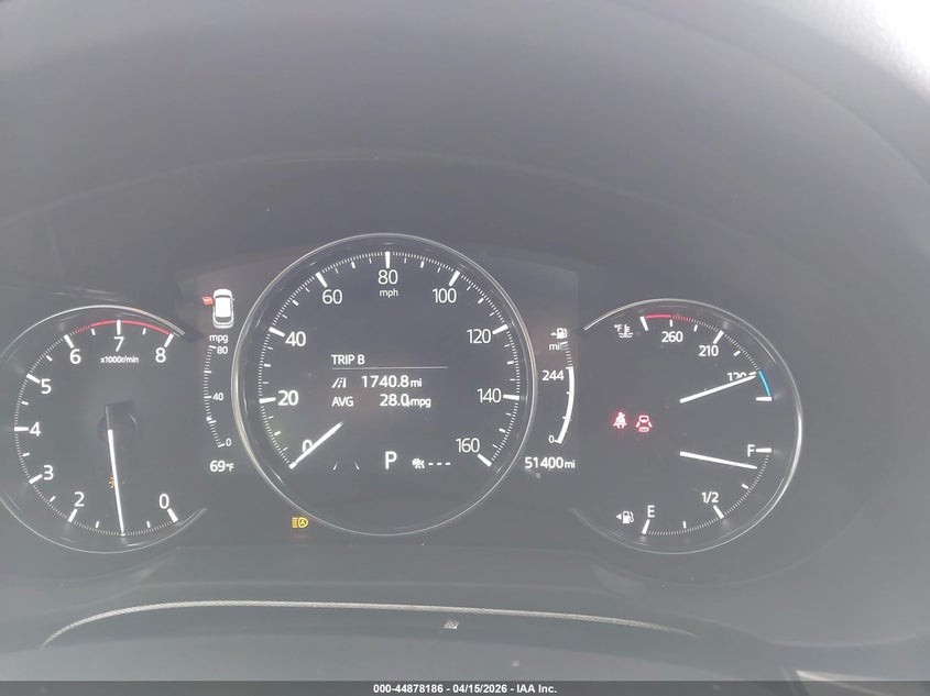 2019 Mazda Cx-5 Grand Touring VIN: JM3KFADM3K1539789 Lot: 44878186