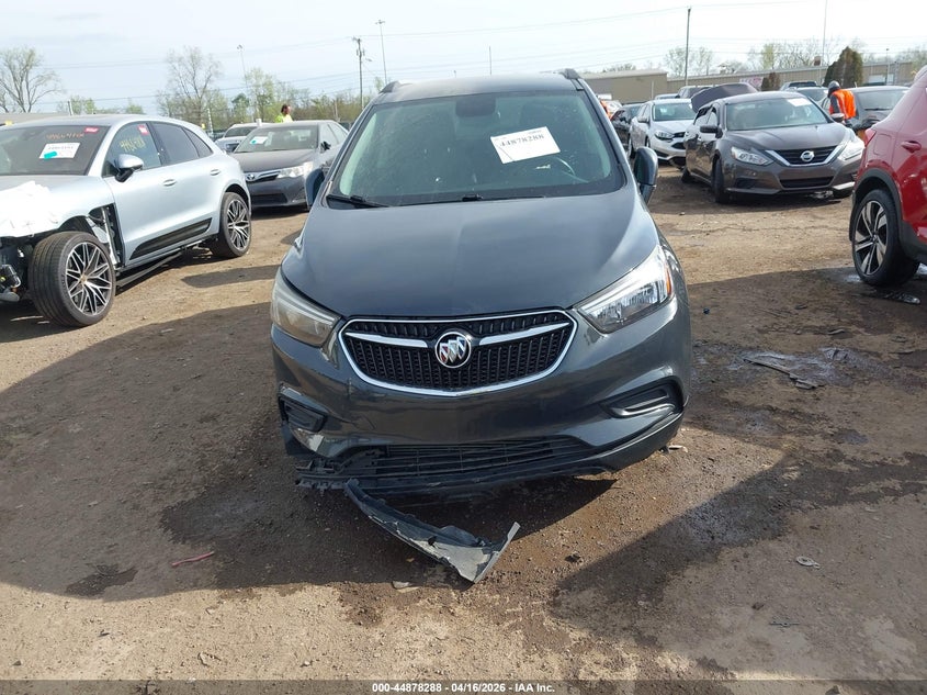 2017 Buick Encore 1.4 Preferred grey Lot 111044878288 Vin KL4CJASB0HB217797